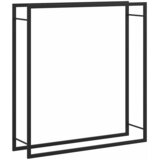  Stalak za drva za ogrjev mat crni 110x28x116 cm čelični | shoptok.hr