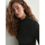 Reserved - Strukirani džemper - tamnosivo | shoptok.hr