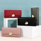 INF Ženska torbica na tri prepogibanja Red, (21741263) | Shoptok.si