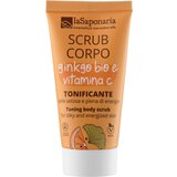 La Saponaria Tonizirajoči piling za telo, organski ginko in vitamin C - 30 ml | Shoptok.si