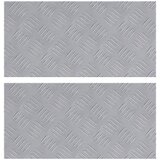 vidaXL aluminijske rešetkaste ploče 2 komada protuklizne 50x25 cm | shoptok.hr