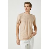 Koton T-Shirt - Beige - Regular fit Cene