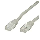 21.99.0901 RJ45 omrežni kabel\, Patch kabel CAT 6 U/UTP 1.00 m siva 1 kos, (20420842)