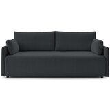 Bobochic Paris Tamno siva sklopiva sofa od samta 211 cm Marcel – Cijene