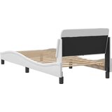  Okvir za krevet Dover bijeli 90x190 cm od umjetne kože | shoptok.hr