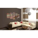  Slika - Romantic gondolas - 5 pieces 100x50 | shoptok.hr