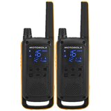 Motorola Voki toki Motorola Talkabout T82 Extreme (par), 16 kanala na slobodnim frekvenc PMR446, 121 privatni kod, ojačano eksterno kućište, LED lampa, microUSB punjač, dopunjive NiMH baterije, slušalice, torbica, domet 150m-10km Cene