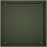  Vrtna saksija Maslinastozelena 20 x 20 x 75 cm Čelična vrata | shoptok.hr
