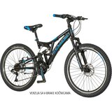 Explorer TAN246AM 24"/15" thunder crno plavo sivi 2020 EUR1 - muški bicikl cene