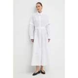 IVY OAK Bombažna obleka bela barva, IO117614