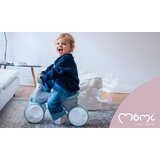 Momi Bicikl Tobis s mjehurićima, svjetlom i zvukom, siva | shoptok.hr