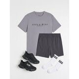 Sinsay Pamučna slim fit majica kratkih rukava SNSY PERFORMANCE Slike