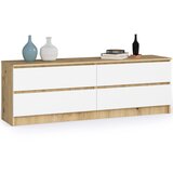 AKORD KOMODA K160 4SZ CLP OAK ARTISAN / WHITE, (21703059) | Shoptok.si