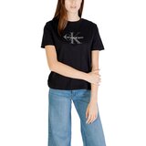 Calvin Klein Jeans Majice s kratkimi rokavi HERO SS CLASSIC MONO LV047B865G Črna | Shoptok.si