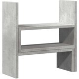  Organizator za stol podesivi boja betona 40 x 17 x 41 cm drveni | shoptok.hr