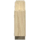  Zidna polica boja hrasta sonome 159x18x65 cm konstruirano drvo | Shoptok.si