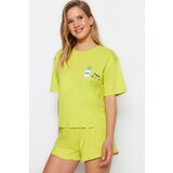 Trendyol Pajama Set - Green - Plain | shoptok.hr