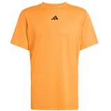 Adidas Majice s kratkimi rokavi D4T Ess Oranžna Cene