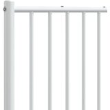  Metalno zamjensko uzglavlje bijelo 160 cm | shoptok.hr