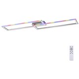 Leuchten Direkt14635-55-LED RGB prigušiva stropna svetiljka FELIX 34,5W/230V+daljinski upravljač | Eponuda.com