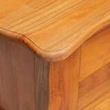  Bocni stol Prirodna 60,5 x 30 x 61 cm Čvrsto mahagonijsko drvo | shoptok.hr