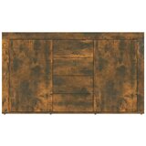  Komoda boja dimljenog hrasta 120 x 36 x 69 cm konstruirano drvo | shoptok.hr