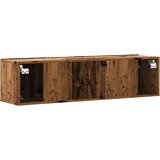 vidaXL Zidni TV ormarić staro drvo 120x30x30 cm konstruirano drvo | shoptok.hr