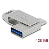 Delock USB 5 Gbps USB-C + Type-A Memory Stick 128 GB - Metal Housing | shoptok.hr