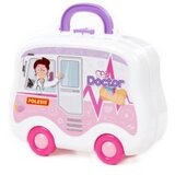 Polesie Doktorski set za decu 16 delova u koferu sa točkovima roze ( SW12075 ) | ePonuda.com