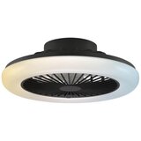 Brilliant LED prigušiva stropna svetiljka sa ventilatorom MONTERO LED/20W/230V crna + daljinski upravljač | Eponuda.com
