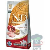 N&d Low Grain Medium/Maxi Senior, Piletina & Nar, 12 kg Cene