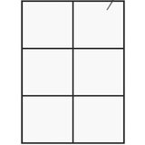 vidaXL pregrada za tuširanje s prozirnim staklom ESG 140 x 195 cm crna | shoptok.hr