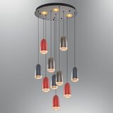 Opviq luster 2804-10A-28 u crvenoj, plavoj i sivoj boji | Eponuda.com