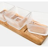 Sinsay Set za posluživanje s tri zdjelice | shoptok.hr