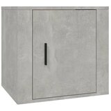 Maison Chic Nočna omarica - Nočna miza betonsko siva 50x39x47 cm, (21687664) Cene