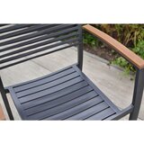 Gardenson VRTNA GARNITURA PARELLA aluminij barve grafita, siva | Shoptok.si