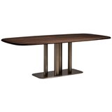 Kave Home Jedilna miza v orehovem dekorju 100x180 cm Melvar – Cene