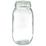 ZELLER Staklenka s klip zataračem, 2000 ml, Ø 12,6 x 25,5 cm | shoptok.hr