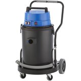 eurokraft pro industrijski sesalnik za mokro in suho sesanje, 62-l posoda iz umetne mase, 3600 w, z izpustno cevjo Cene