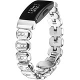 INF fitbit inspire square diamond butterfly trak z zaponko silver, (5000078865) | Shoptok.si