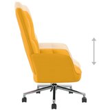  Stolica za opuštanje boja senfa baršunasta | shoptok.hr