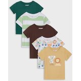 Sinsay Pamučne majice s printom 5 pack | shoptok.hr