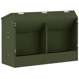 Hranilica za zečeve Maslinasto zelena 64.5 x 25.5 x 45.5 cm | Eponuda.ba