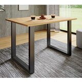 MID.YOU Jedilna Miza Xona, Barva Hrasta, Črna, 140x50cm | Shoptok.si