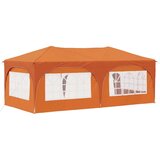  Zložljivi šotor za zabave 575 x 288 x 245 cm Oranžna, (5000248741) | Shoptok.si