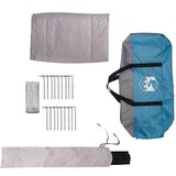 Šator Teepee za 6 osoba Plava i siva 431 x 366 x 185 cm | shoptok.hr