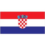  Hrvaška zastava 140x70 cm z žepom za drog | Shoptok.si