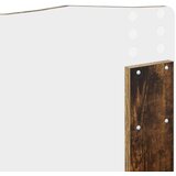  Konstrukcija postelje z vzglavjem Dimljeni oreh 140 x 200 cm, (5000102435) | Shoptok.si
