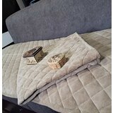 Set sedalnih prekrivača Cotex (Tri dela) za trosed, dvosed i fotelju- svetlo braon