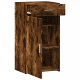 Komoda boja dimljenog hrasta 50x42,5x93 cm konstruirano drvo | shoptok.hr